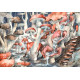 Print - Fox in a Mushroom Forest